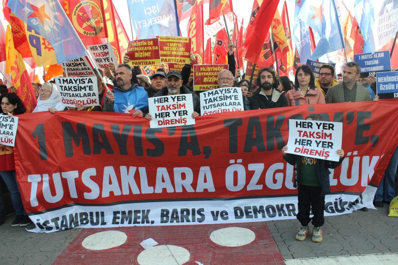 Kadıköy'de 1 Mayıs Protestosu!