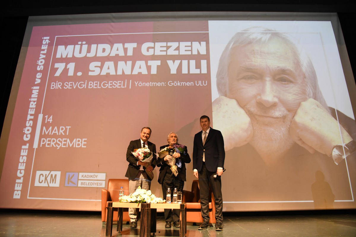 Müjdat Gezen’in 71. sanat yılı kutlandı
